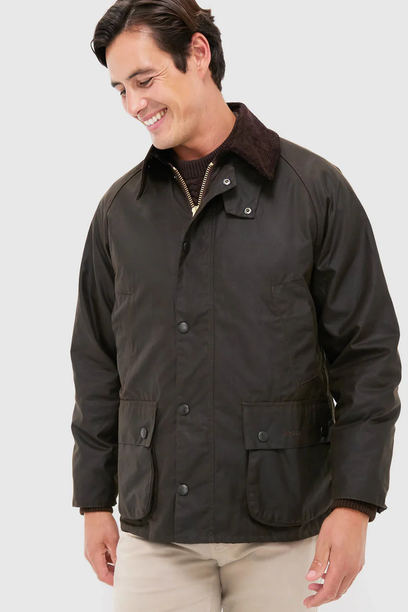 Olive Ashby Wax Jacket | Tuckernuck (US)