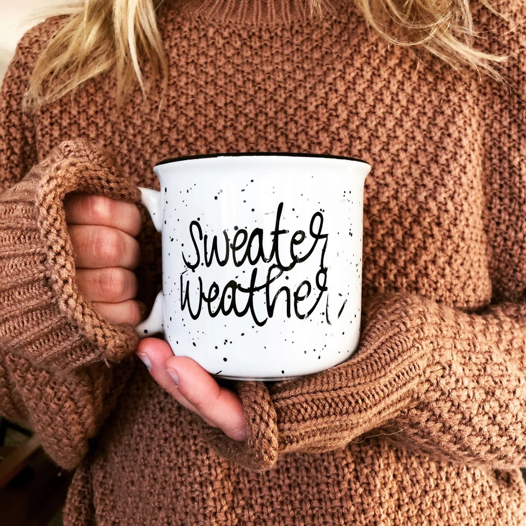 Sweater Weather Mug, Funny Mom Mug, Custom Coffee Mug, Personalized Coffee Mug, Customized Mug - ... | Etsy (US)