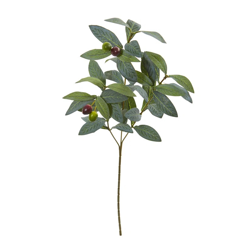 Artificial Olive Spray Foliage Plant (Set of 24) | Wayfair North America