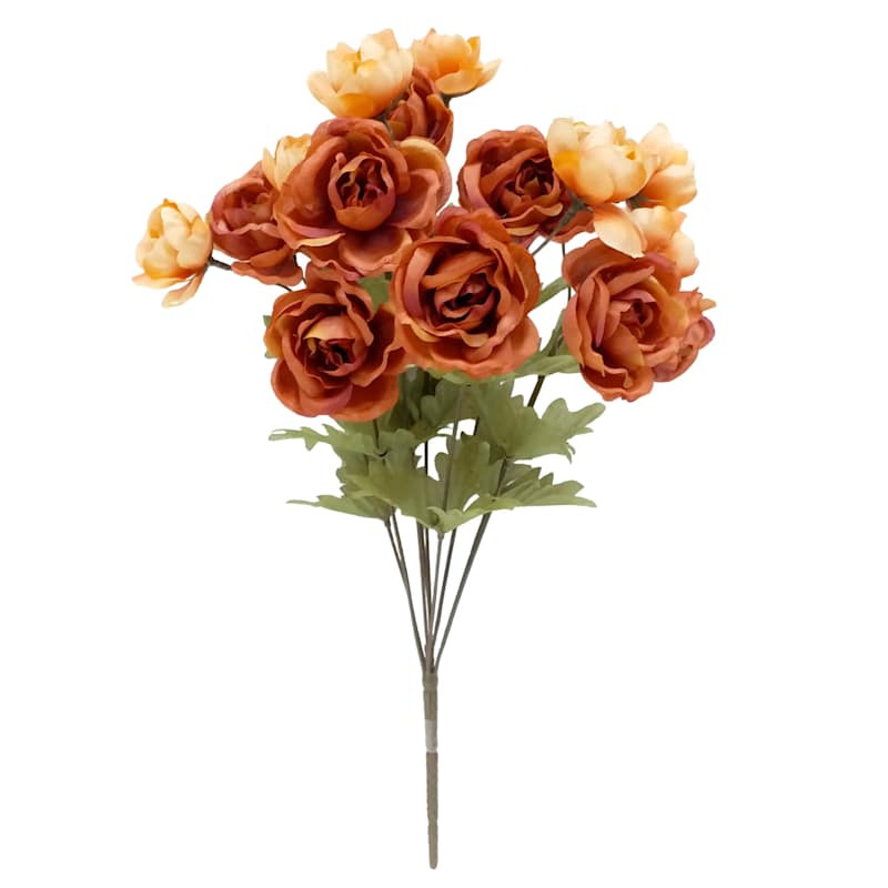 Brown Ranunculus Bush, 18" | At Home