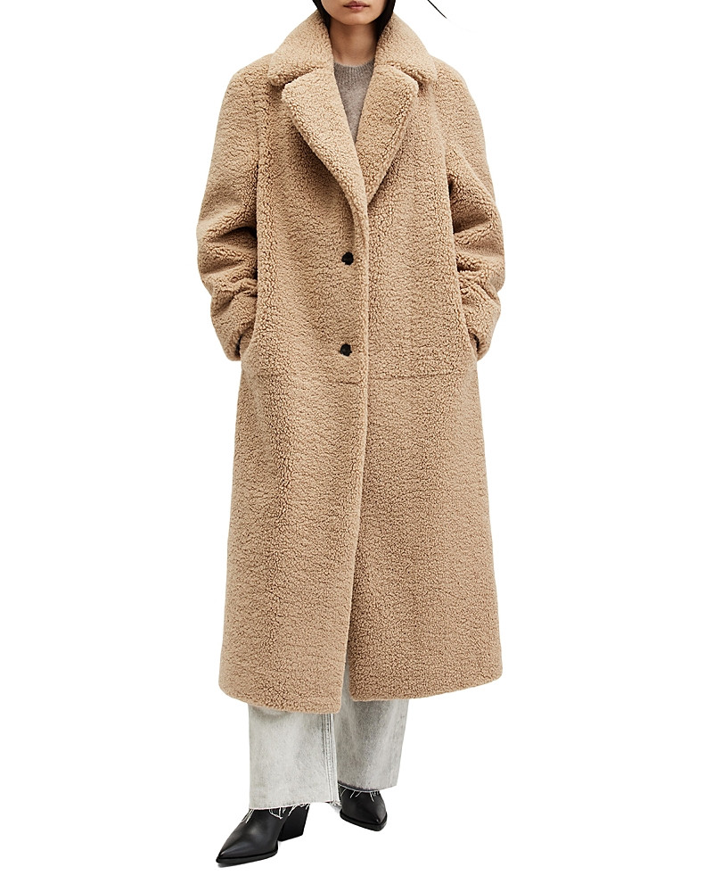 Allsaints Freddie Faux Fur Coat | Bloomingdale's (US)