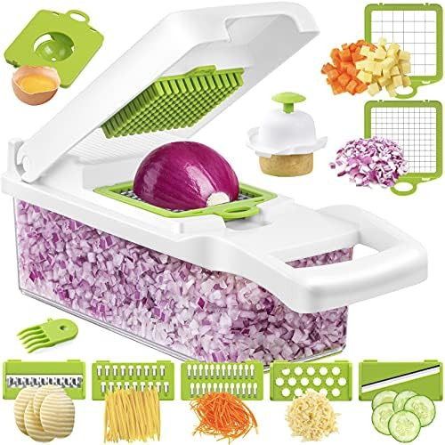 Wimaha Vegetable Chopper Dicer Onion Chopper, Pro Food Chopper Vegetable Cutter Veggie Chopper an... | Amazon (US)