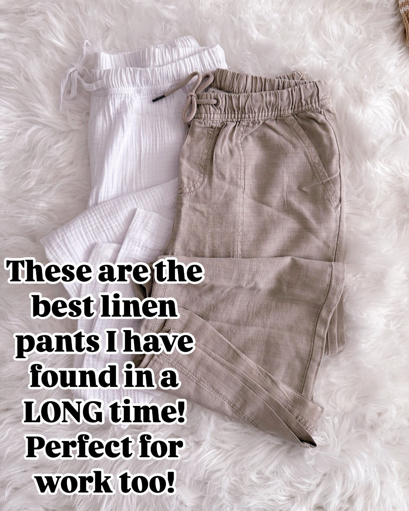 I'm obsessed with these linen pants and honestly can't imagine summer without them.

linen pants women summer casual drawstring comfortable work pants neutral beige white relaxed fit

#LTKOver40 #LTKSeasonal #LTKmomlife