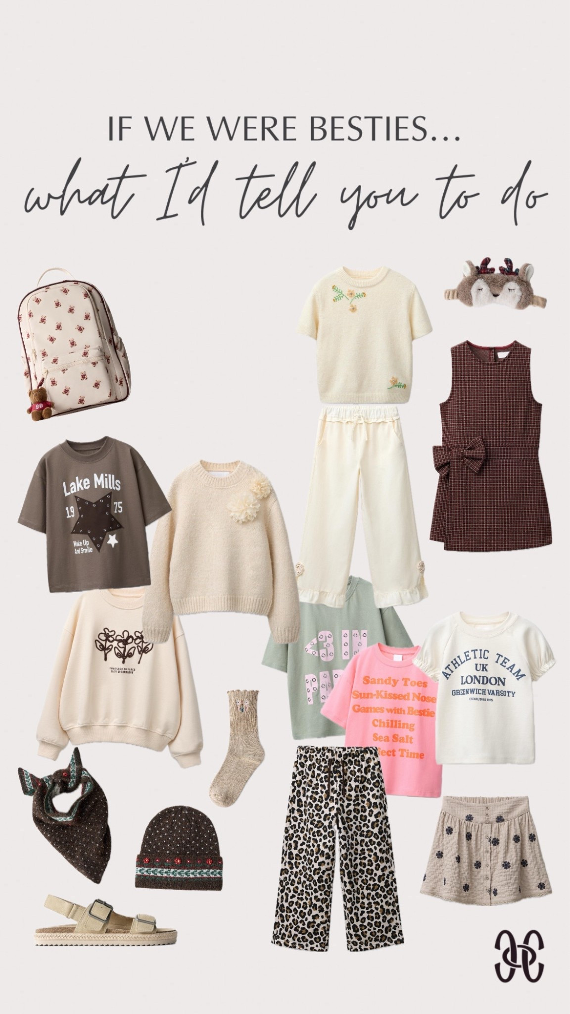 If I was your bestie, I’d tell you to shop the after holiday sale with Zara cuz it’s where I get all my kids clothes for the year at a great deal! 😉 

#LTKSaleAlert #LTKSeasonal #LTKKids