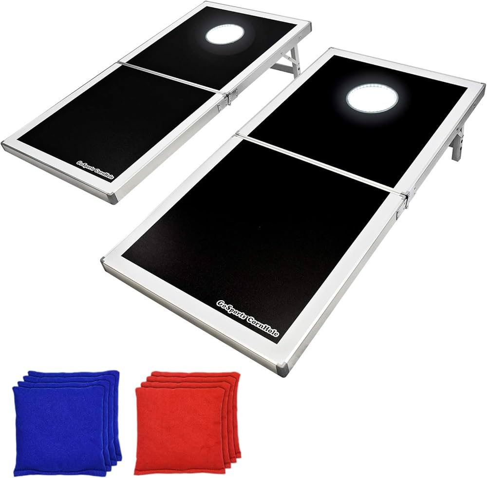 GoSports Classic Regulation Size Cornhole Set - Includes 8 Bean Bags & Rules | Amazon (US)