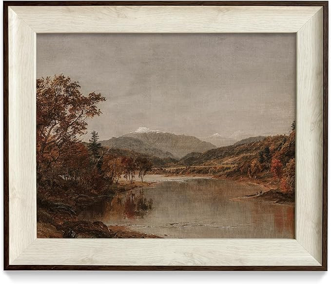 razliubit Vintage Landscape Framed Wall Art Prints, Replaceable Retro Wall Decors for Room Aestht... | Amazon (US)