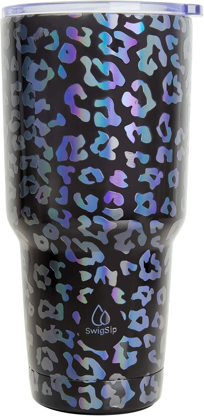 Swig Sip Stainless Steel Tumbler - 30oz Double Wall Coffee Cups Dishwasher Safe Vacuum Insulated ... | Amazon (US)