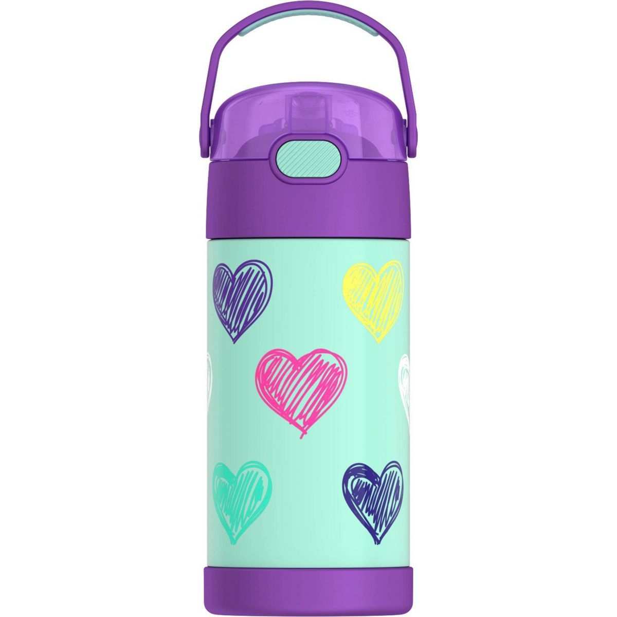 Thermos Kids' 12oz Stainless Steel FUNtainer Water Bottle with Bail Handle | Target