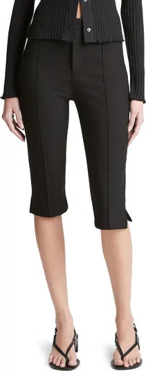 Pintuck Detail Slim Fit Capri Pants | Nordstrom