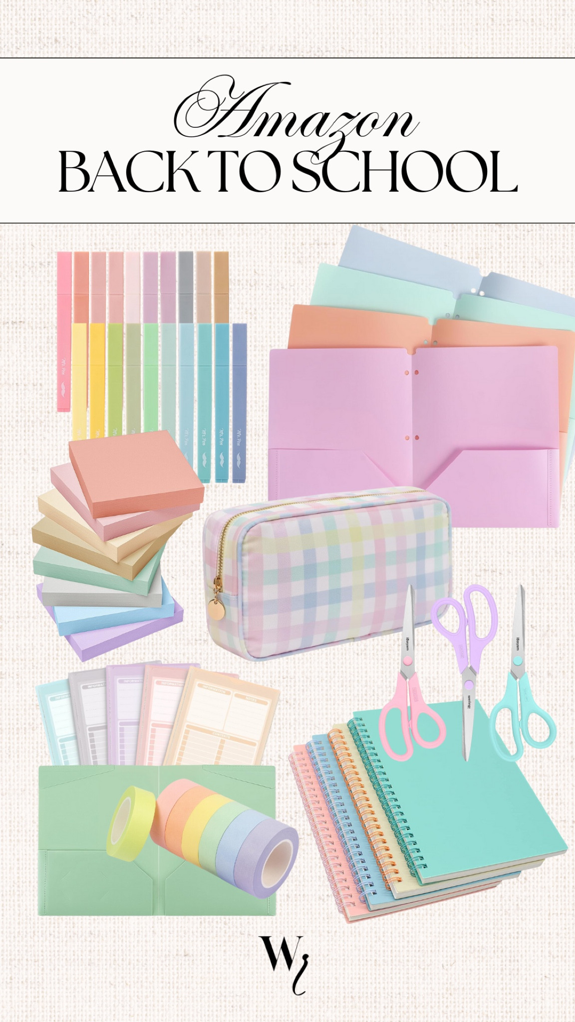 Pastel back to school finds from Amazon 

#LTKSeasonal #LTKKids #LTKFindsUnder50
