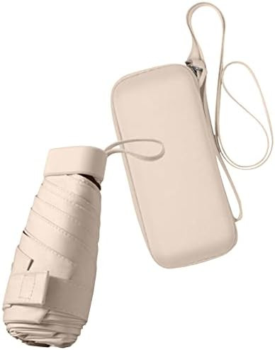 ESUFEIR Mini Travel Sun Umbrella for Purse With Case,Small Compact UV Umbrella Protection Sun,Lig... | Amazon (US)