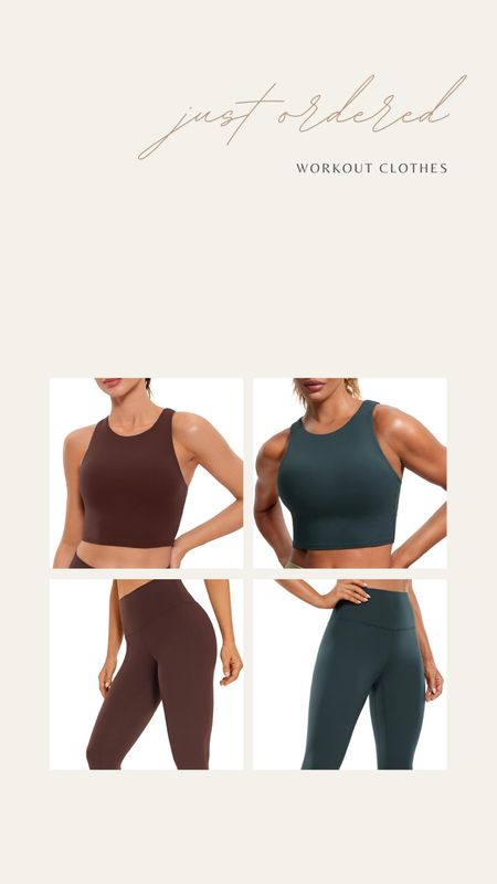 •just ordered•

ordered these two workout sets in hopes that i will be more motivated to workout. the colors look so good online, hoping in real life they’re just as pretty.

#LTKover40 #LTKfindsunder50 #LTKfitness