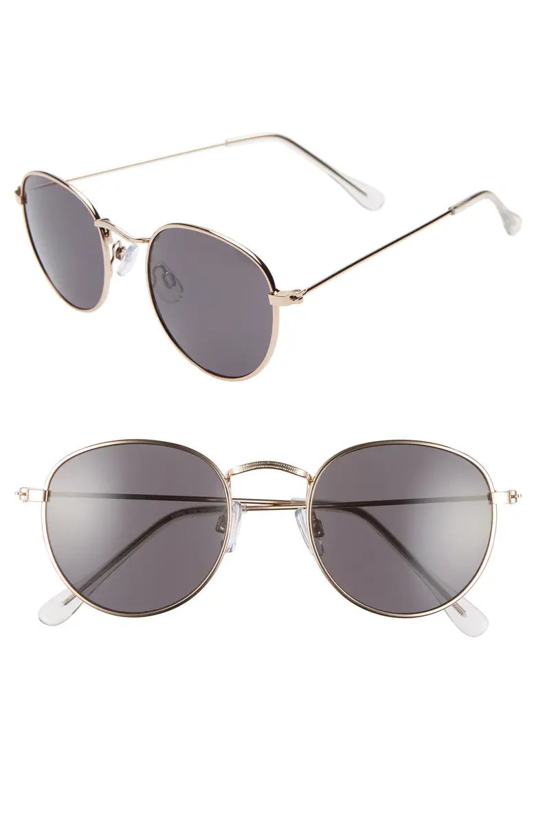 BP. 48mm Round Metal Sunglasses | Nordstrom | Nordstrom