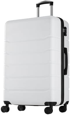 OLIXIS 20 Inch Carry-On Luggage, Hardside Suitcase with Spinner Wheels, Lightweight ABS Hard Shel... | Amazon (US)