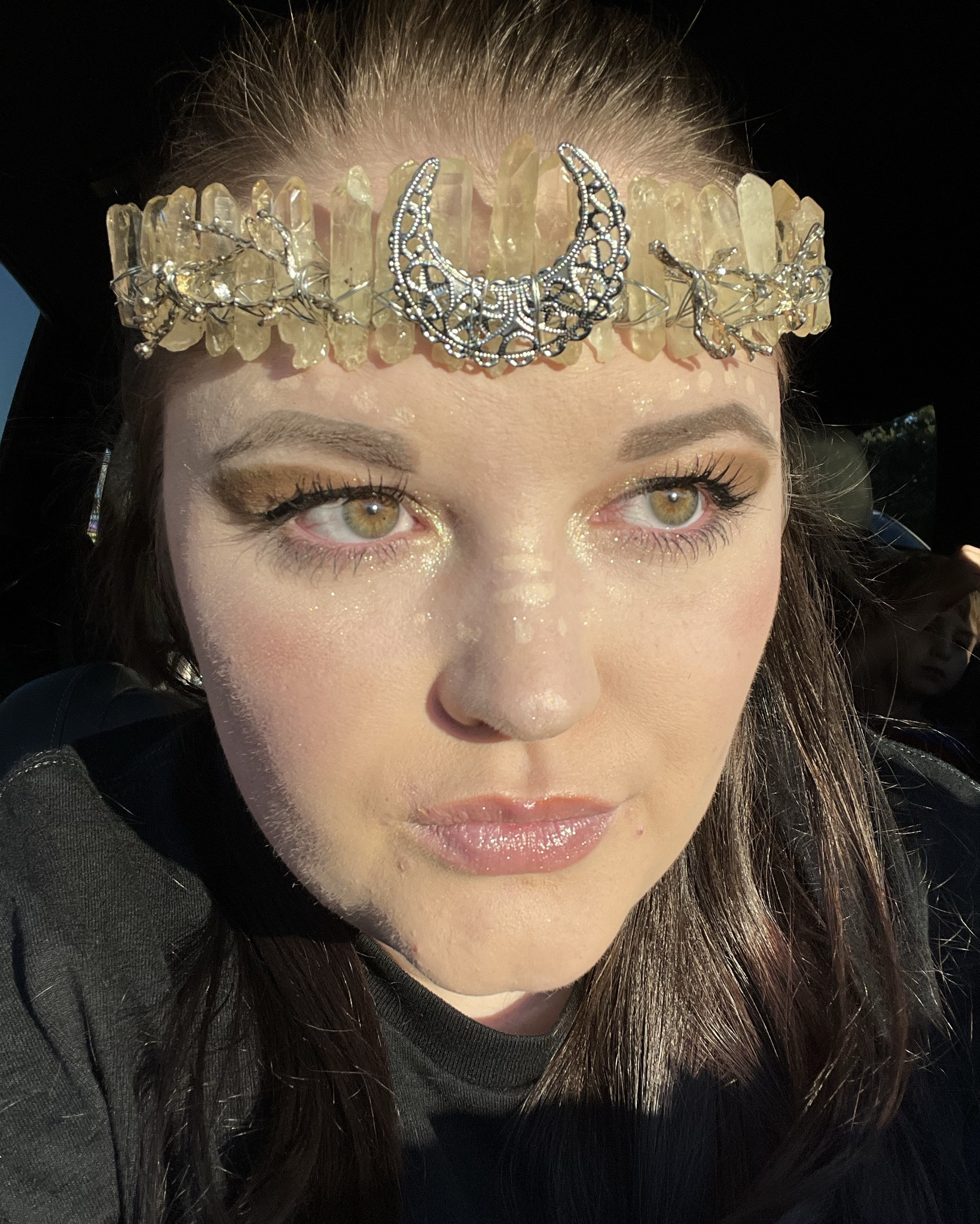 Moon goddess makeup 🌙

#makeuplook #moongoddessmakeup #colourpop #colourpopeyeshadowpallete #ltkbeauty #ugcbeautycreator

#LTKBeauty