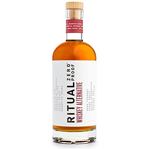 RITUAL ZERO PROOF Whiskey Alternative | Award-Winning Non-Alcoholic Spirit | 25.4 Fl Oz (750ml) | Only 5 Calories | Sustainably Made in USA | Make Delicious Alcohol Free Cocktails | Amazon (US)