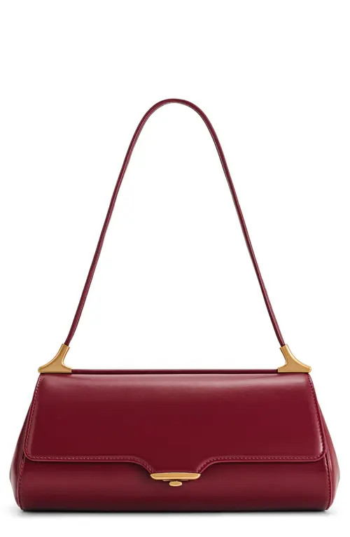 JW PEI Eloise Faux Leather Shoulder Bag in Burgundy at Nordstrom | Nordstrom