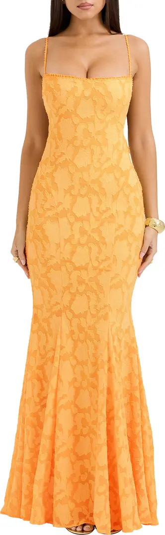 HOUSE OF CB Joan-A Lace-Up Back Maxi Dress | Nordstrom | Nordstrom