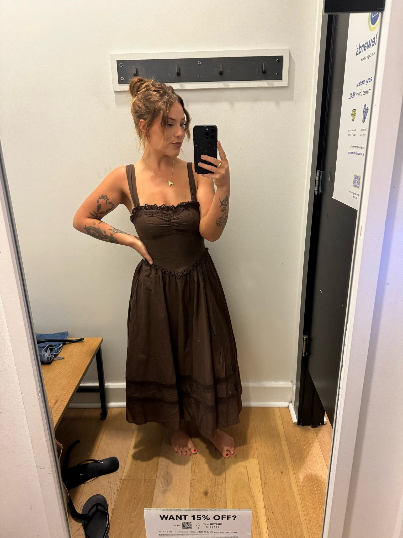 Y’all this dress is on sale right now! Run!! Wearing a size small! 

#LTKFindsUnder50 #LTKFindsUnder100