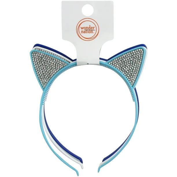 Wonder Nation Dress Up Ears Headband Set, 3-Pack | Walmart (US)