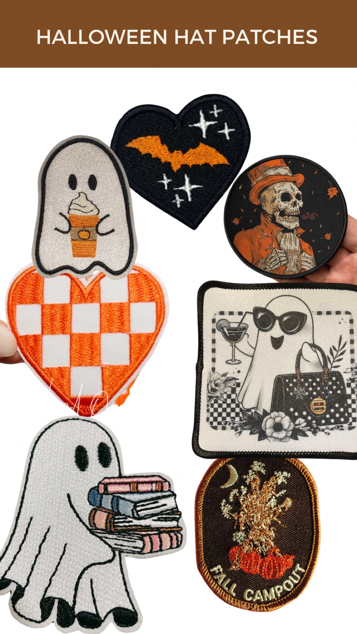 Halloween Hat Patches, Fall Trucker Hat Bar

#LTKStyleTip #LTKFindsUnder50 #LTKSeasonal