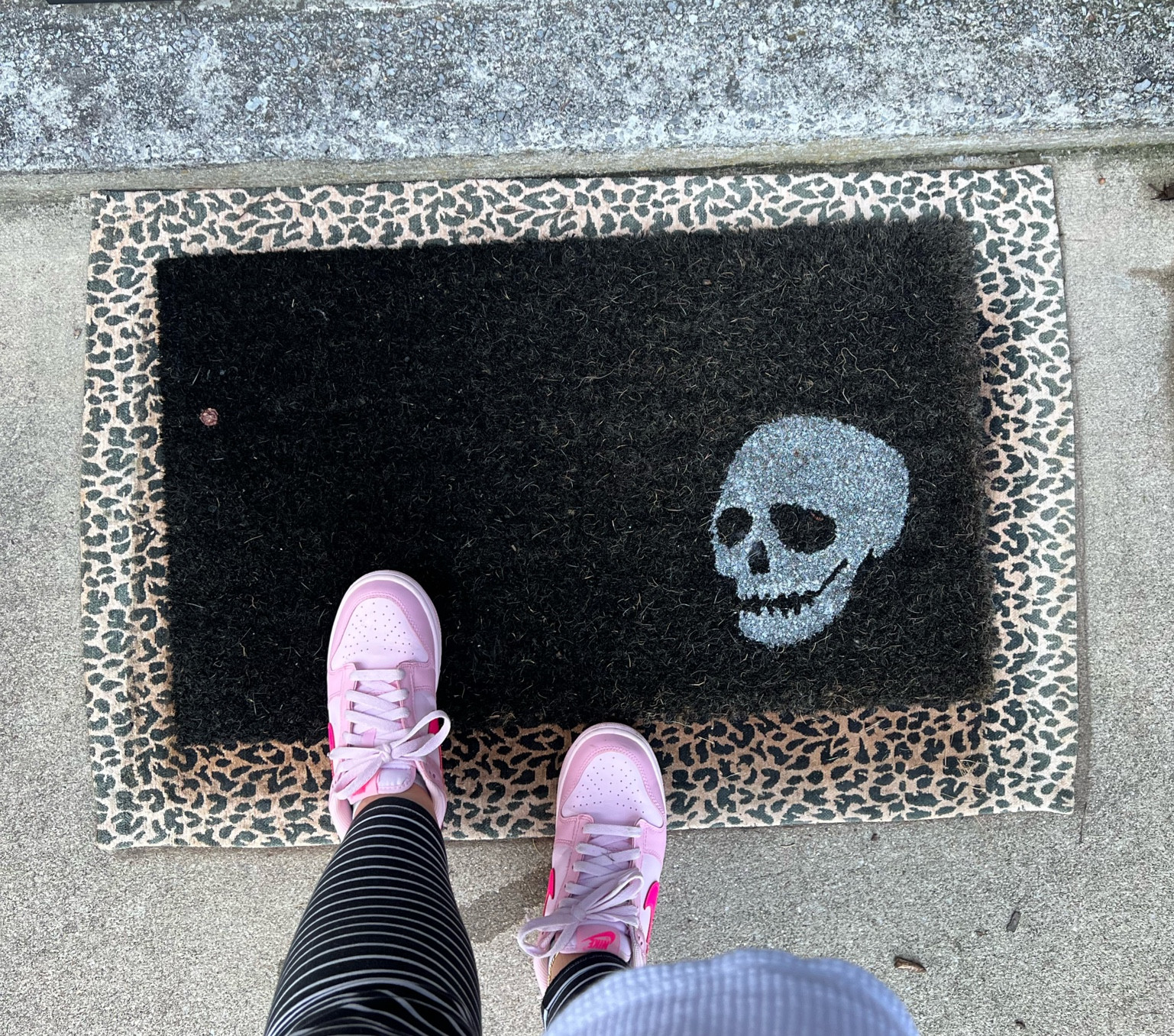 Halloween Mat out! 💀

#LTKSeasonal #LTKhome #LTKunder50