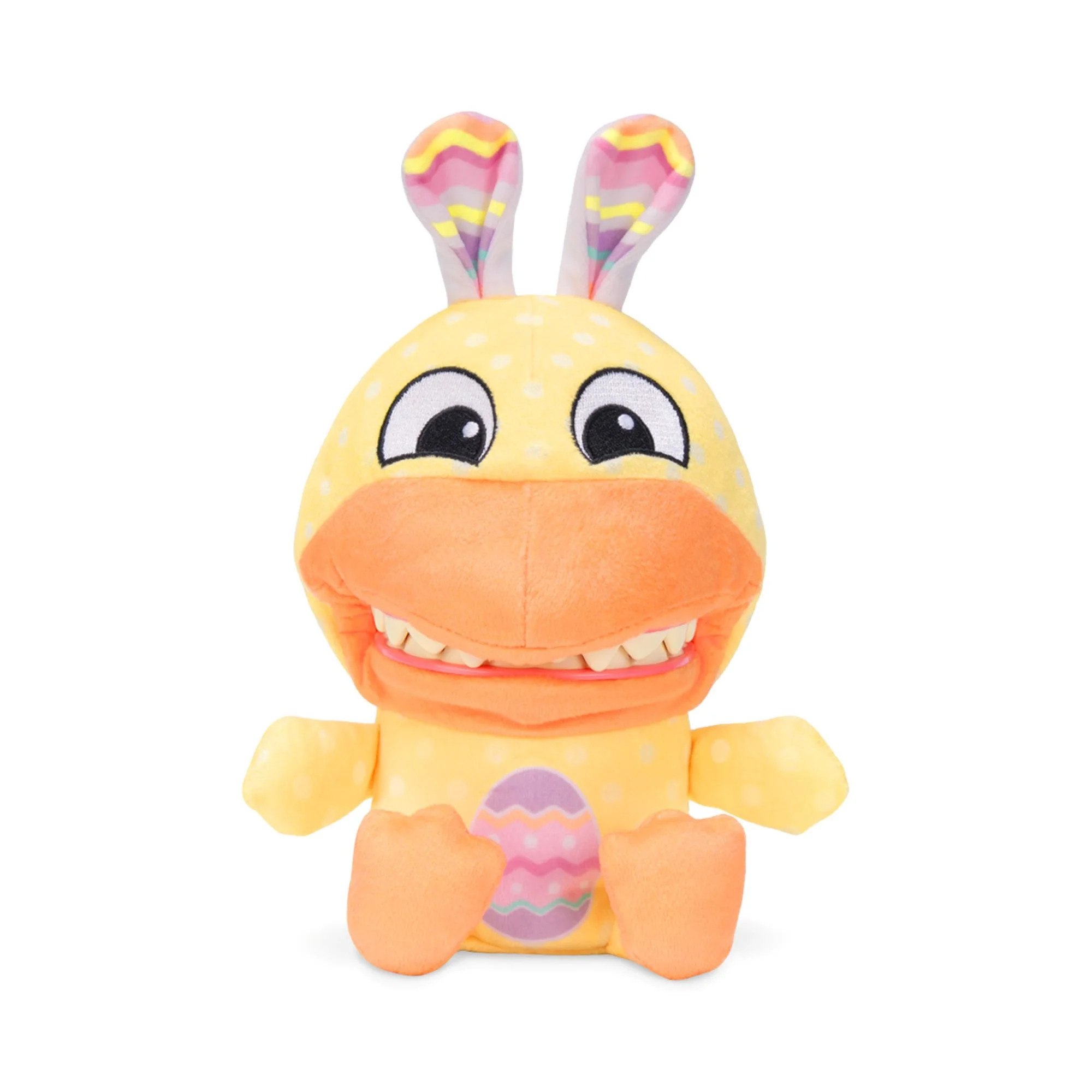 Chatter Chompers Easter Duck Plush 6.5", Interactive Collectible Toy, Funny Sound Effects, Ages 3... | Walmart (US)