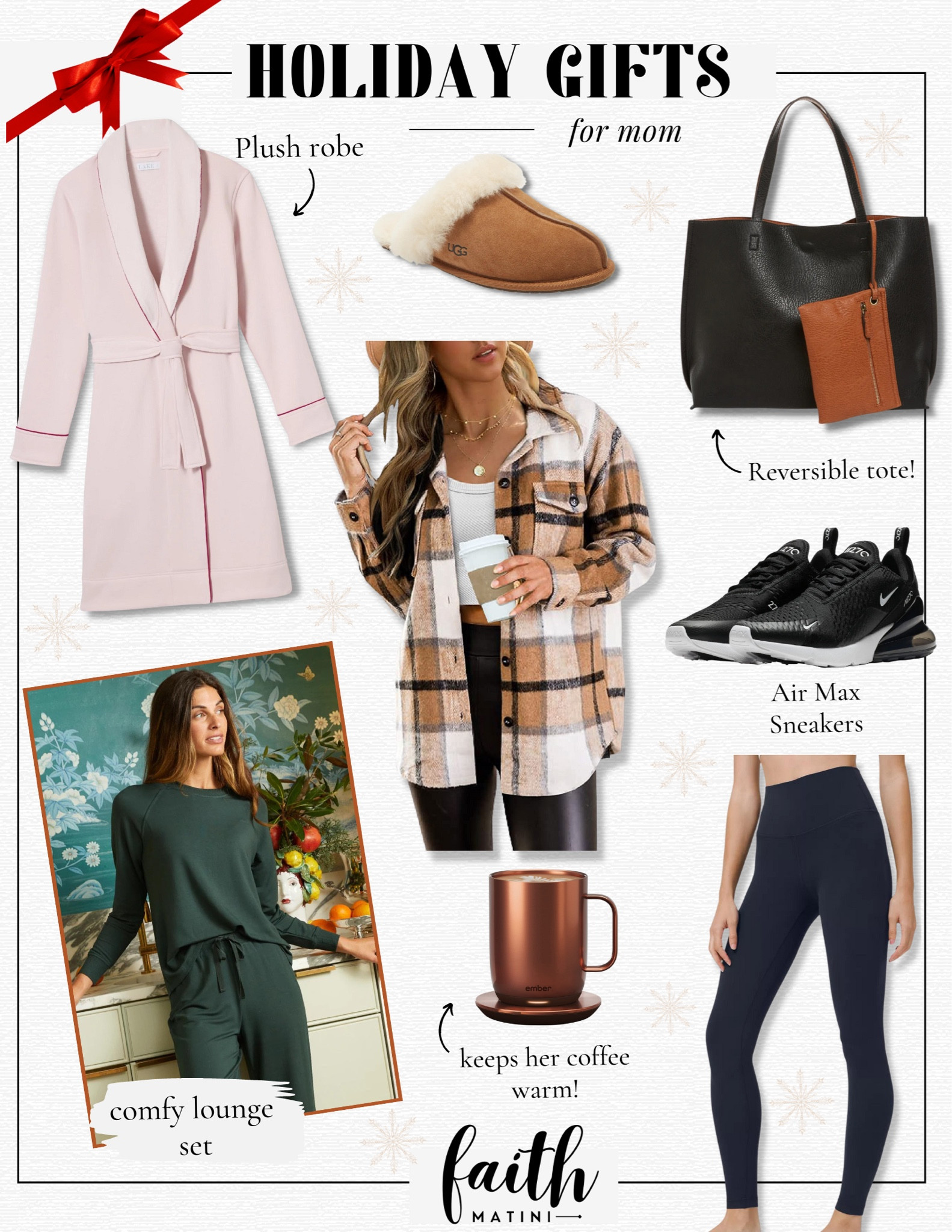 Holiday Gifts for Mom 💝 


Gifts for mom, gift guide, holiday gift guide, Amazon gifts, cozy gifts, reversible tote for mom, leggings, plush robe, air max sneakers 

#LTKHoliday #LTKGiftGuide #LTKsalealert