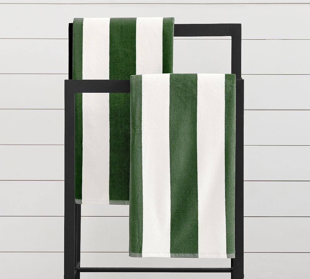 Classic Awning Striped Towel | Pottery Barn (US)