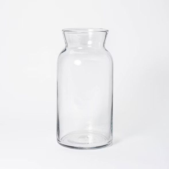 14" x 7" Tall Glass Vase - Threshold™ designed with Studio McGee | Target