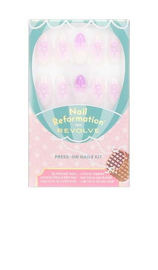 Nail Reformation x REVOLVE Dewy Lilac Press On Nails in Purple. | Revolve Clothing (Global)