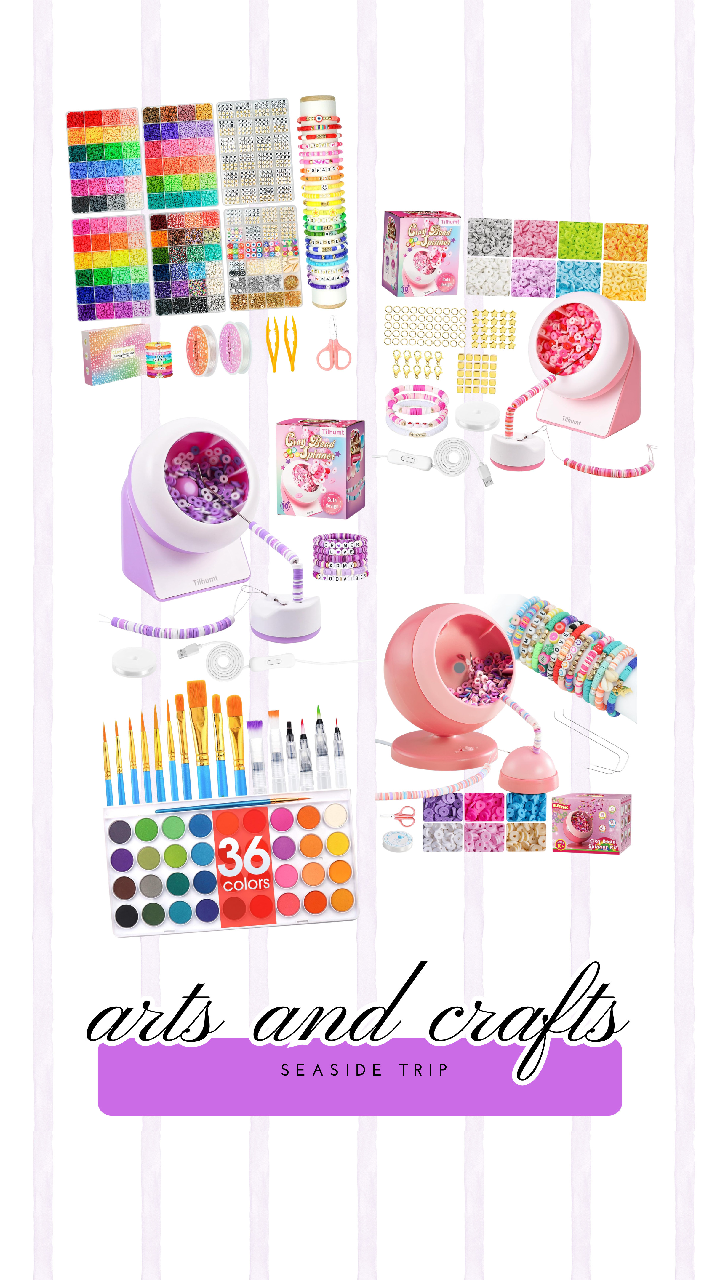 arts and crafts we brought to seaside! the girls love these bracelet making kits.

arts and crafts, kids favorites, kids crafts, vacation favorites, bead making kits 

 #LTKSeasonal #LTKKids