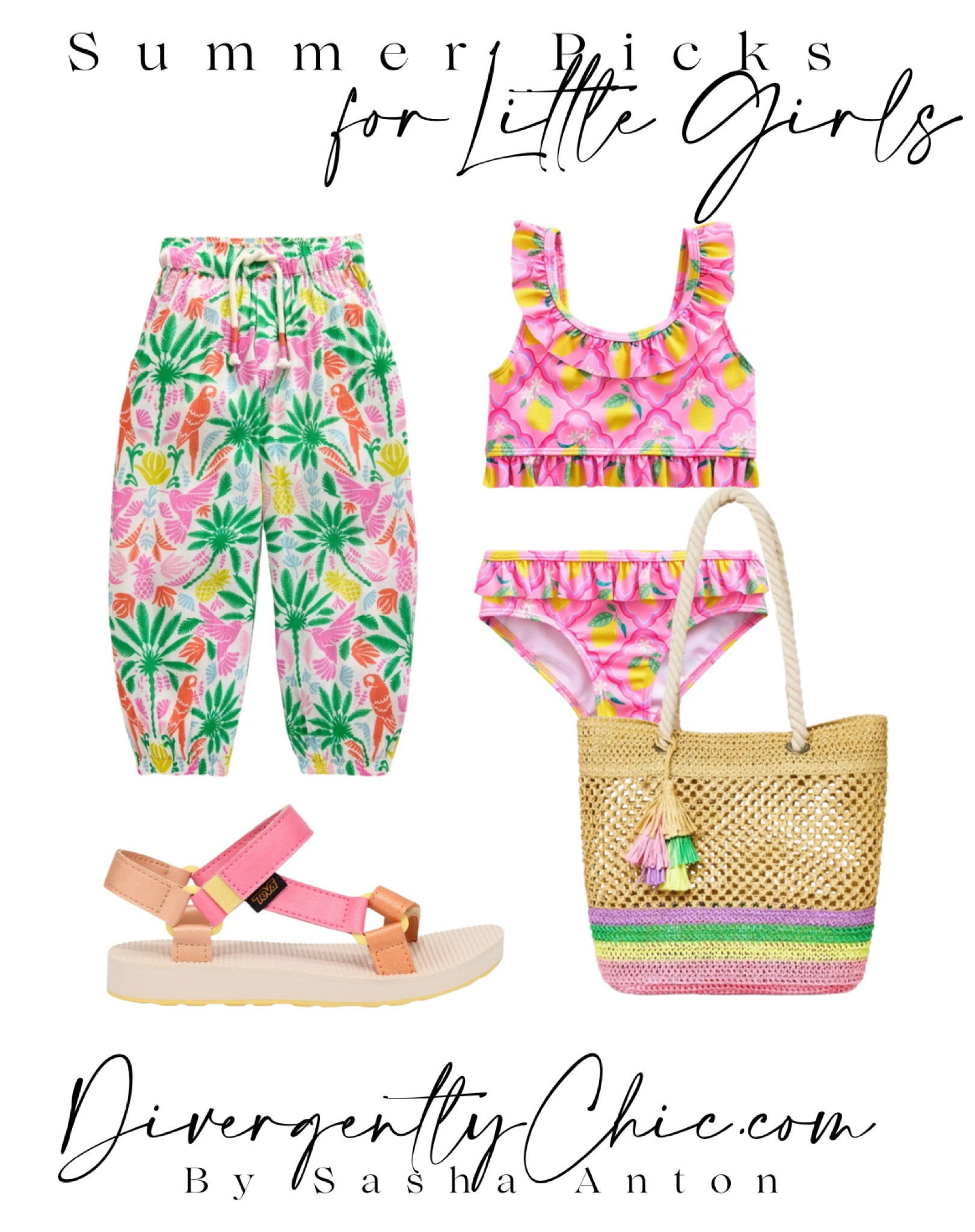 The cutest Summer Outfit for the Beach for little ones! 💕🍉🌷 
Curated by my Mini me!💕😊

#LTKTravel #LTKSwim #LTKKids
