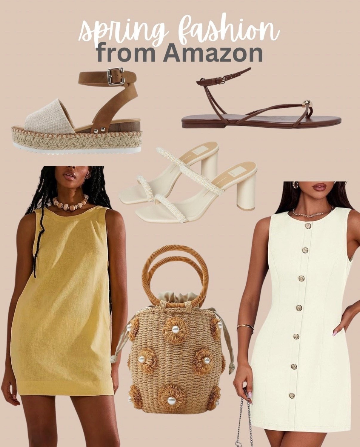 Spring fashion from Amazon! 
Spring dresses
Vacation finds from Amazon
Resort wear, vacation outfit
| amazon | vacation | travel | tropical | beach | amazon beach | swimming | pool | resort | resort wear | resort outfit | Cabo | cruise | island | summer | spring | vacation finds | preppy | vacation dress | summer dress | tropical dress | honeymoon 

#LTKTravel #LTKspring #LTKspringtrends