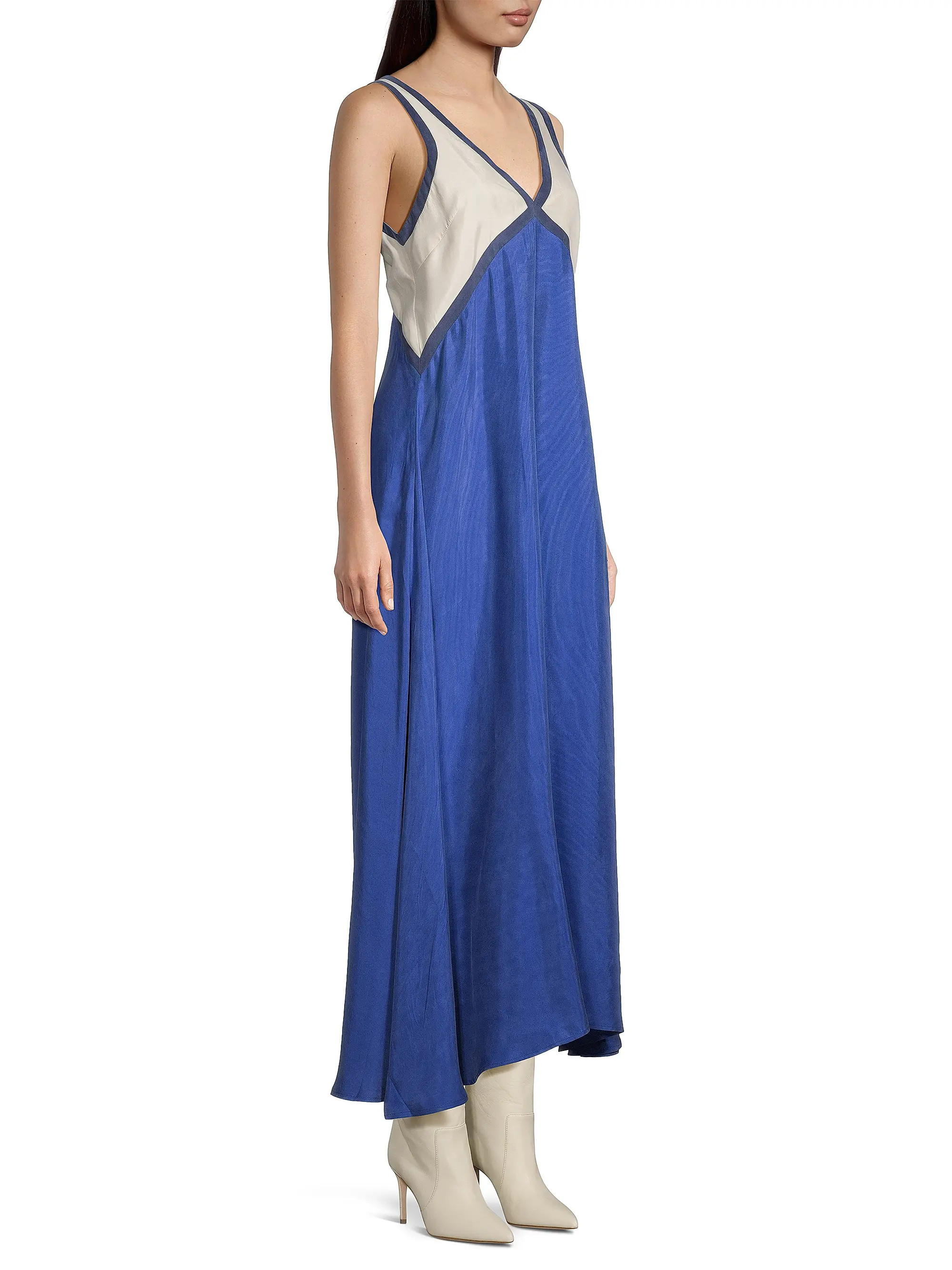 Naomi Colorblocked Dress | Saks Fifth Avenue