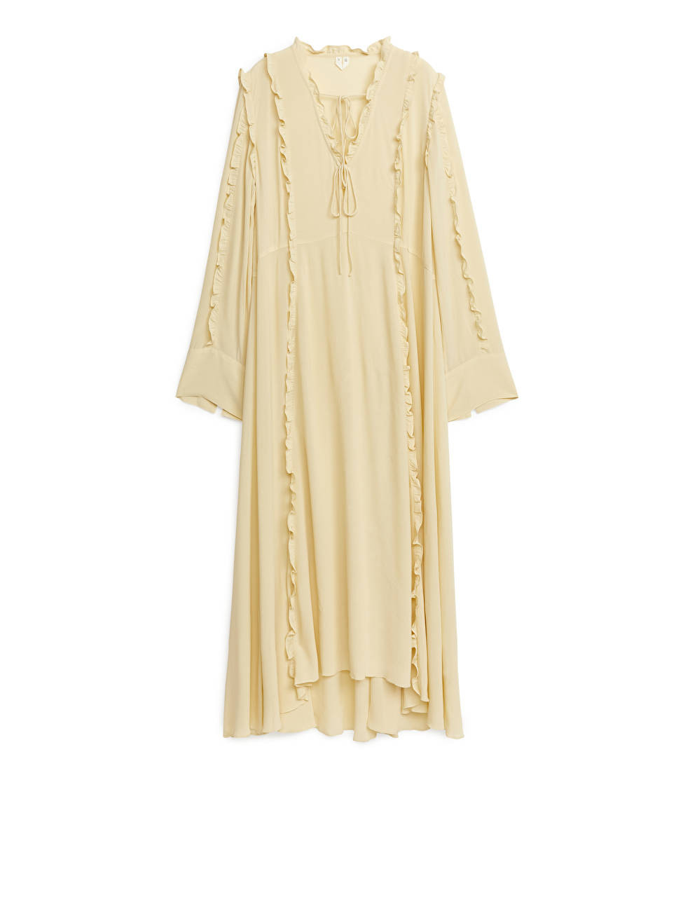 Frilled Maxi Dress | ARKET (US&UK)