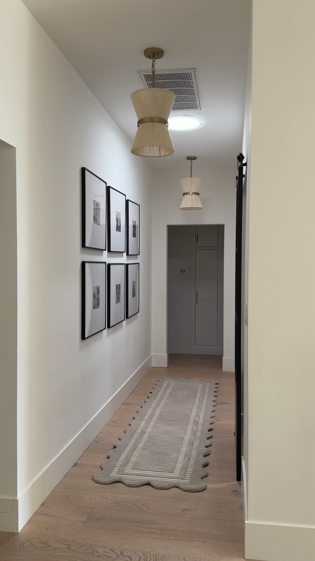 These pendants looks so high end and such a statement in our hallway! 

Hallway, design vintage neutral grey runner, black frames, gallery, wall rope, pendant, lights, hallway, lights, barn door

#LTKHome #LTKSaleAlert