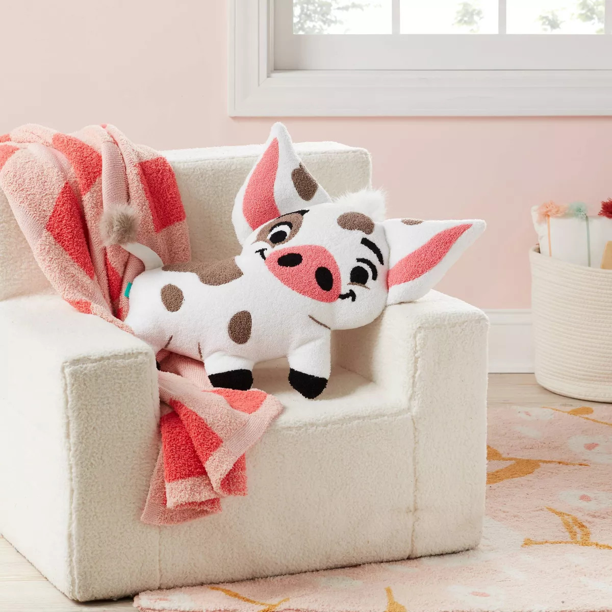 Princess Moana Sidekick Pua Kids' Pillow Buddy - The Disney Collection by Pillowfort™ | Target
