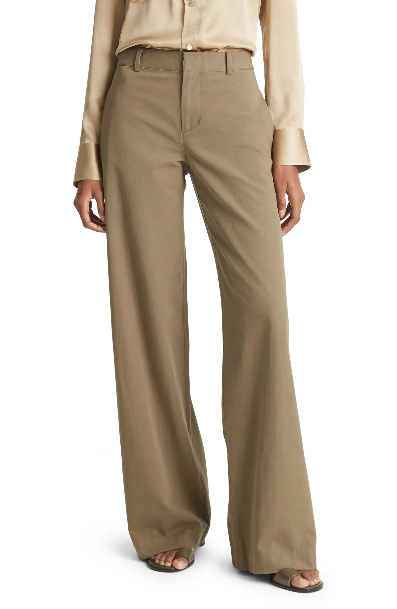 Cotton Wide Leg Pants | Nordstrom
