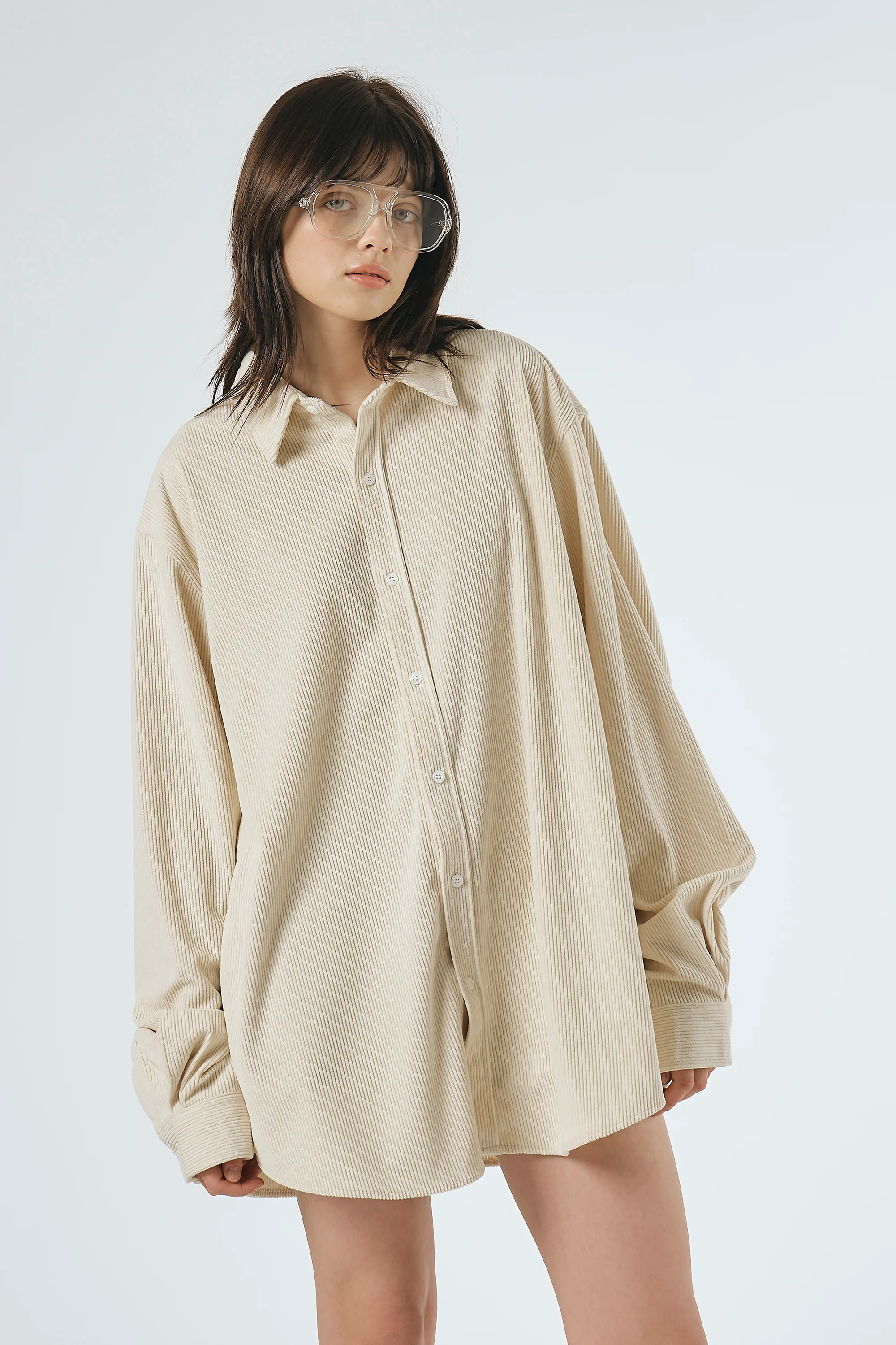 Linda Oversized Corduroy Shirt | Storets (Global)