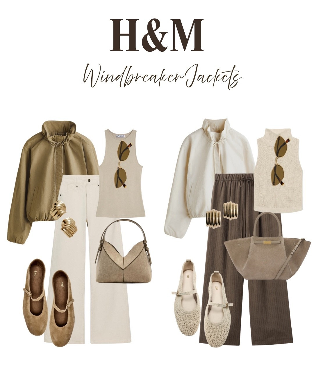 H&M Windbreaker Jackets - new in lightweight jackets styled for everyday spring look

#jackets #springoutfit #jeans 

#LTKjeans #LTKspring #LTKshoes