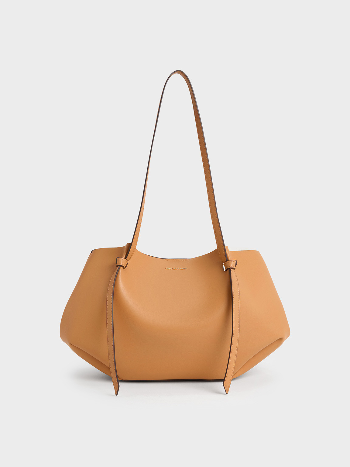 Toffee Calla Tote Bag | CHARLES & KEITH | Charles & Keith US