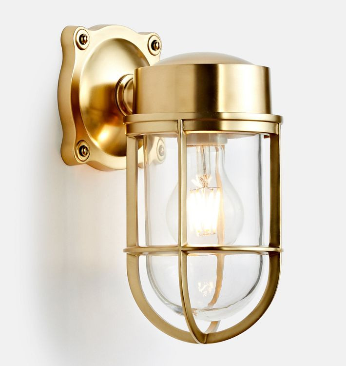 Tolson Caged Sconce | Rejuvenation