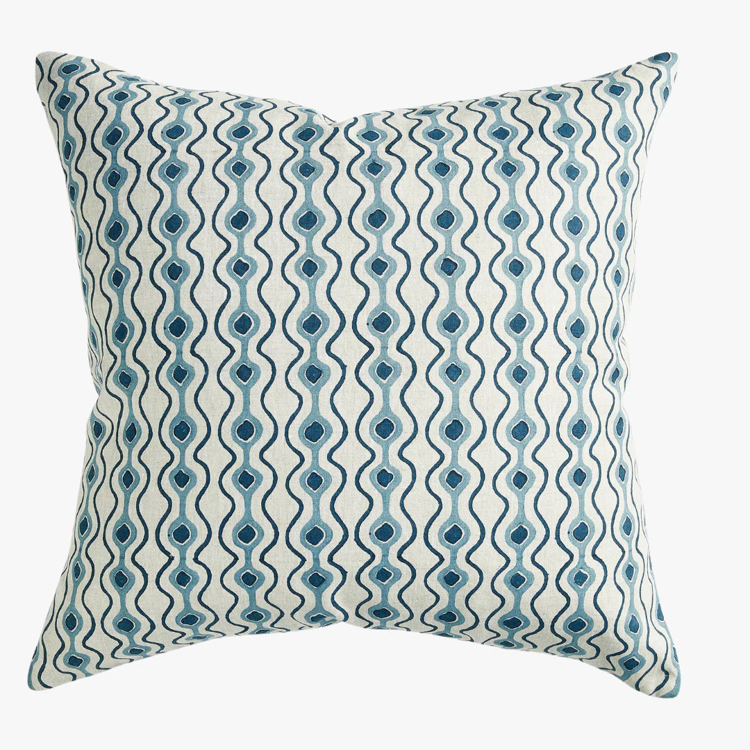 Toro Azure Pillow Cover | Dear Keaton