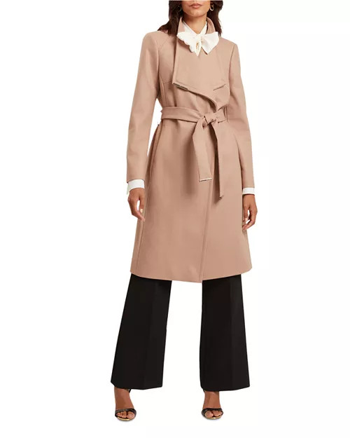 Rose Wool Blend Wrap Coat | Bloomingdale's (US)