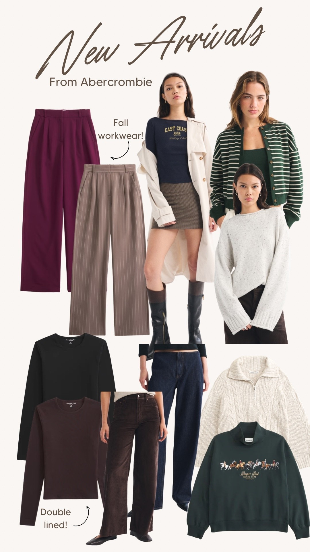 New arrivals I’m loving from @abercrombie!

#LTKSeasonal #LTKootd #LTKTall