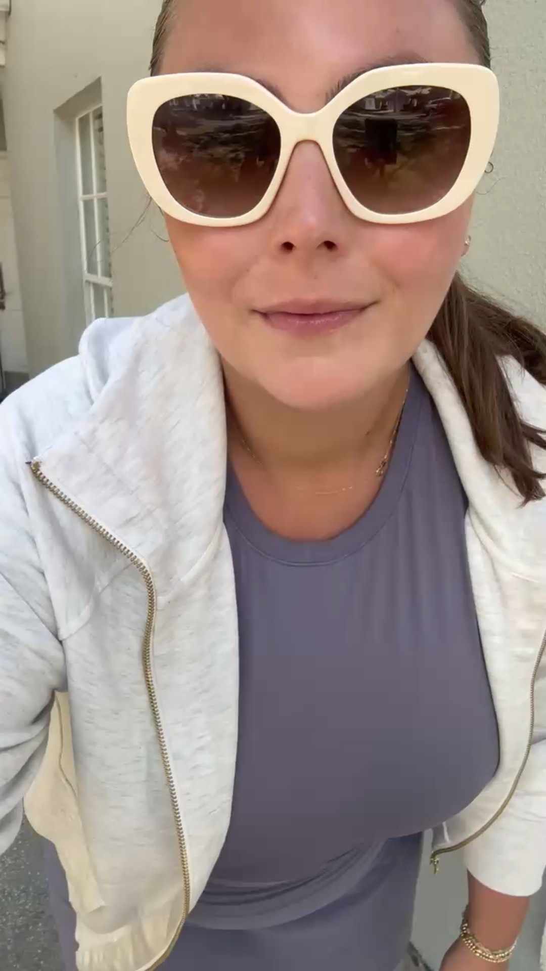 Morning walk outfit - wearing size 2X in tank, 1X in skort, XL in zip-up. Use CARALYN15 on your first order at Spanx. 

#LTKPlusSize #LTKStyleTip #LTKActive