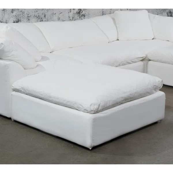 Cloud 44'' Wide Square Standard Ottoman | Wayfair North America