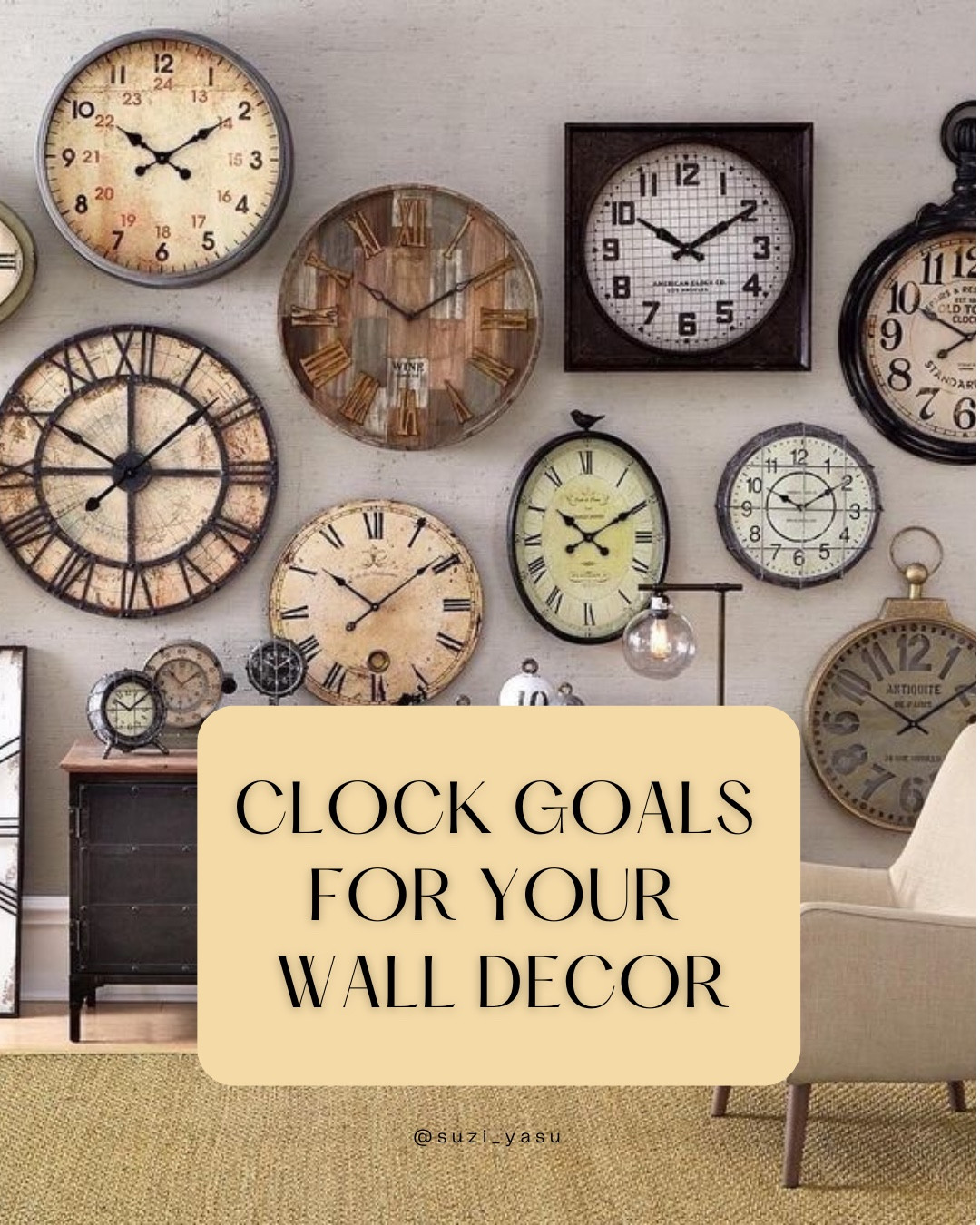I have a deep love for the small things that make a space feel intentional. And yes… clocks are one of them. 🕰️
A wall clock isn’t just for telling time. It’s a statement, a memory, a rhythm in your daily life.⏰
Every clock I choose is a detail I adore. It reflects who I am and how I want my space to feel.

🛒 Find all my favorite wall clocks and decor details linked right here on LTK!
#clockdecor #clock #homedecor 

#LTKFamily 

#LTKHome #LTKU