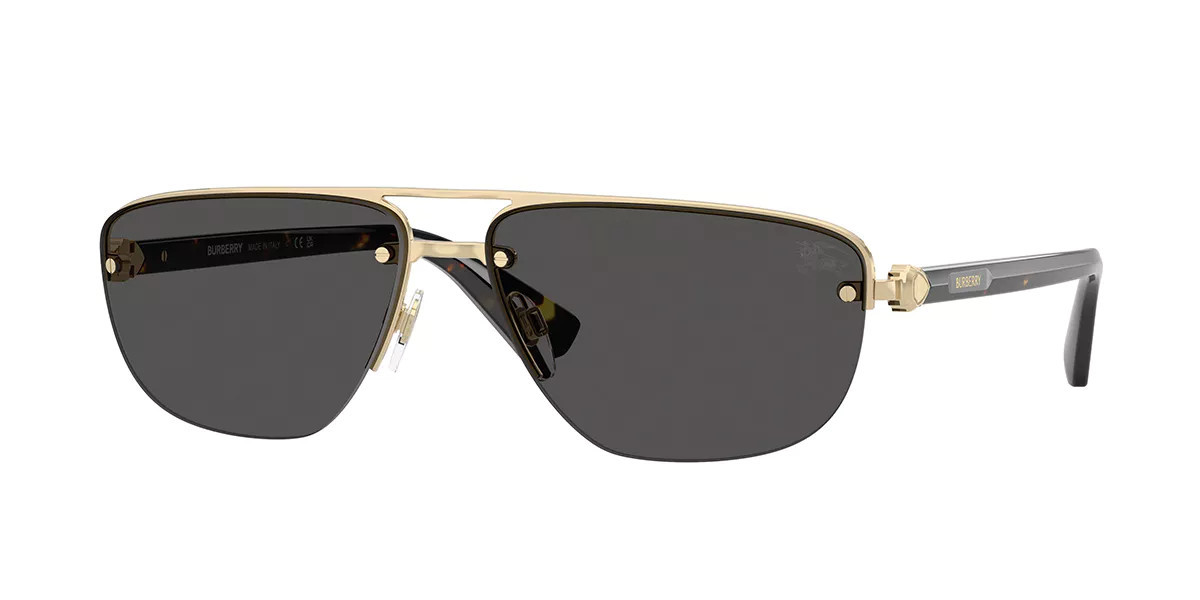 Burberry BE3164 110987 Men's Sunglasses Gold Size 62 | SmartBuyGlasses Global